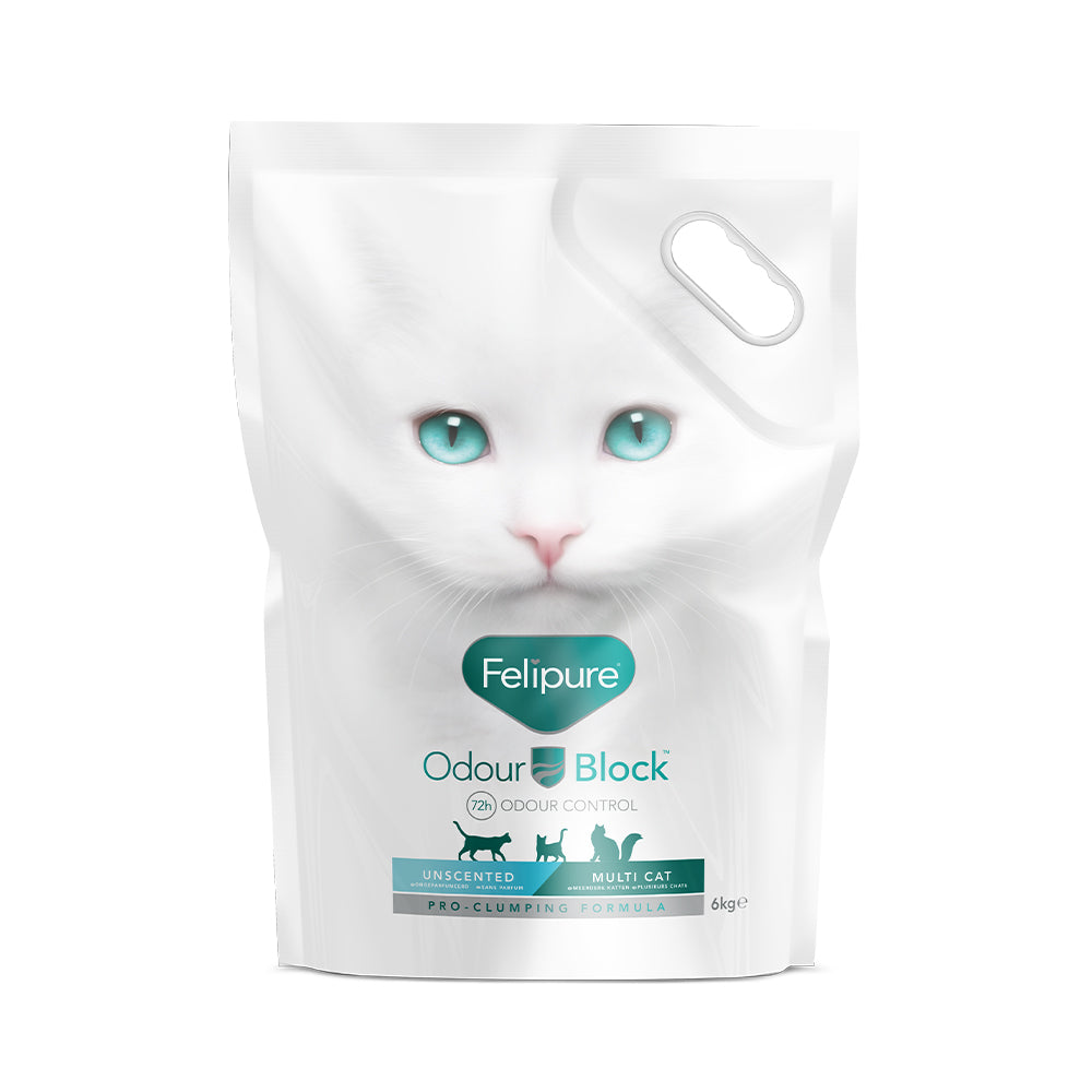 Felipure Single & Multi Cat Unscented Litter 12kg
