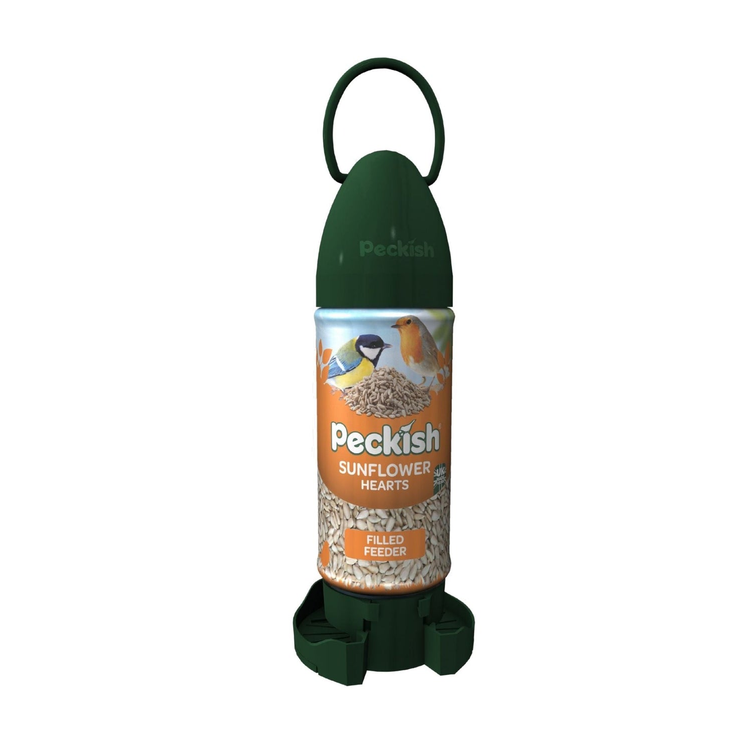 Peckish Sunflower Hearts Filled Feeder 300g