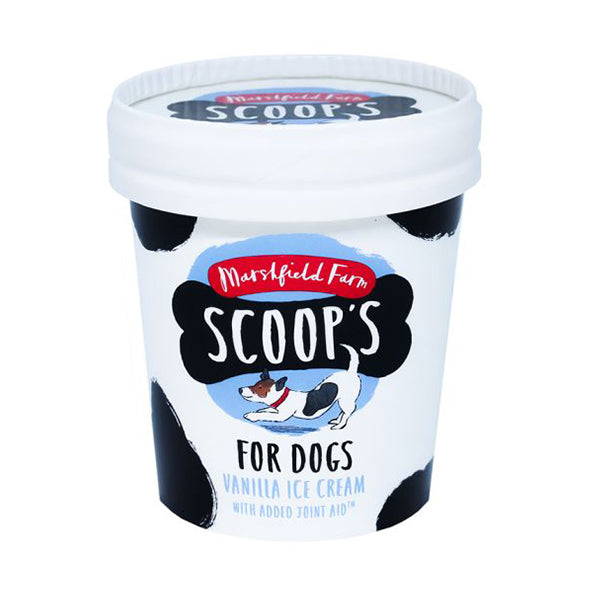 Scoops Dog Ice Cream Vanilla 125ml
