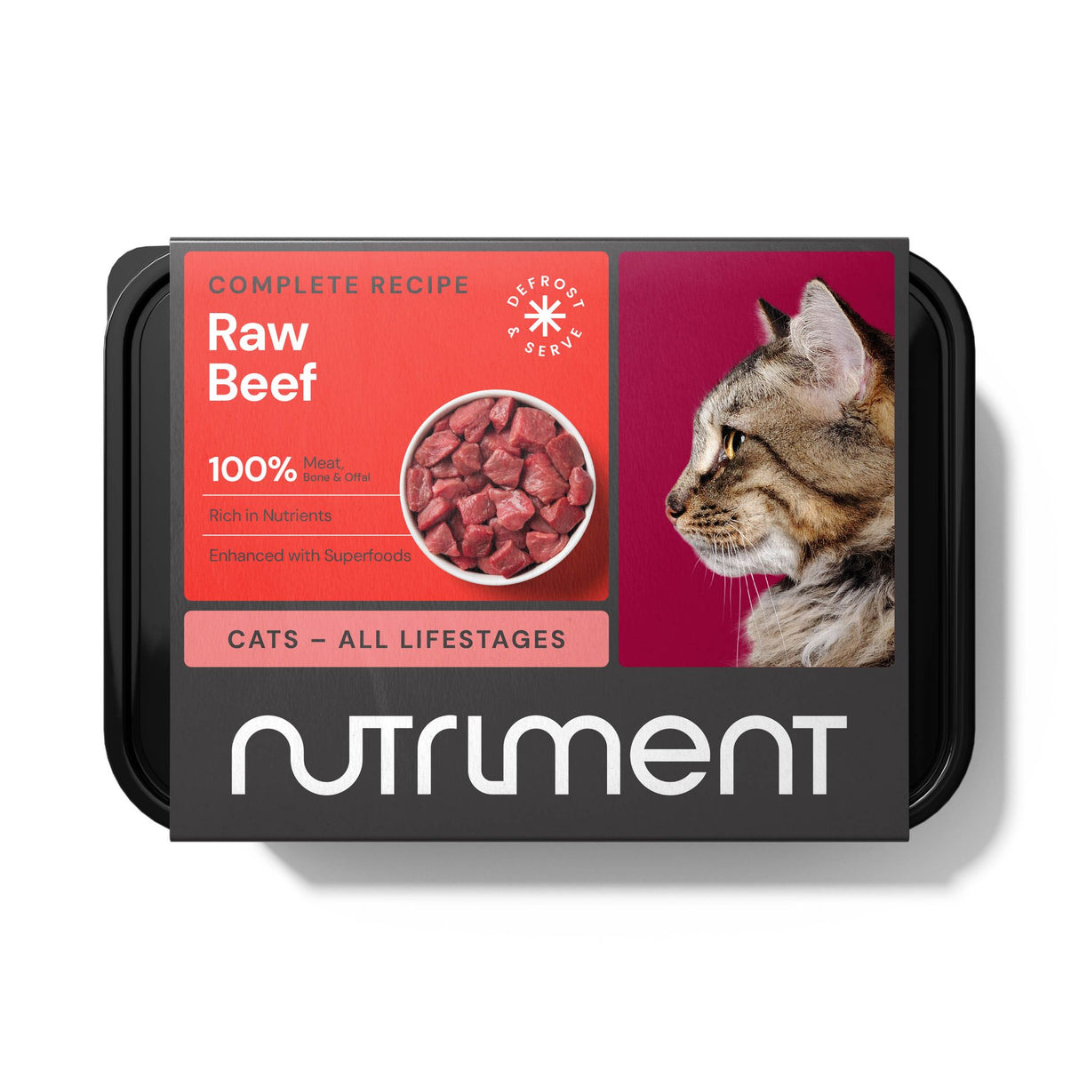 Nutriment Cat - Adult Beef 500g