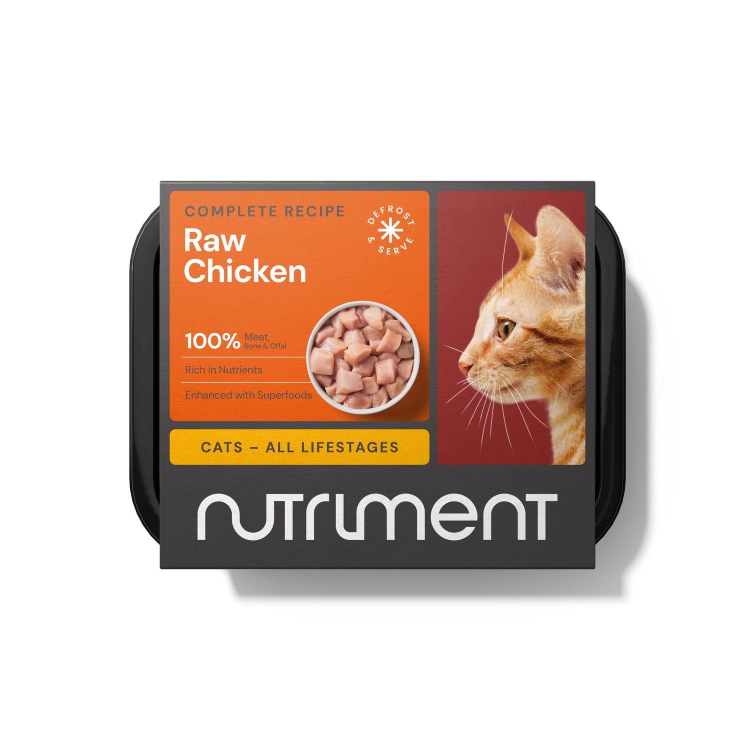 Nutriment Cat - Dinner For Cats 175g Chicken