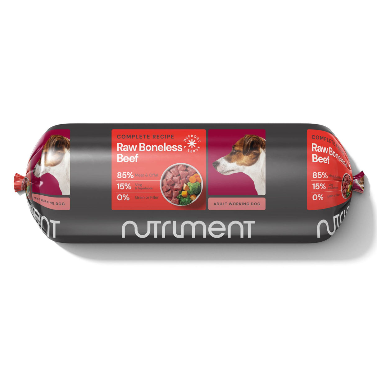 Nutriment Dog - Adult Boneless Beef 1.4kg Chubb Stick