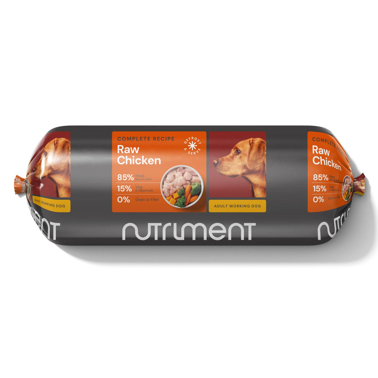 Nutriment Dog - Adult Chicken 1.4kg Chubb Stick