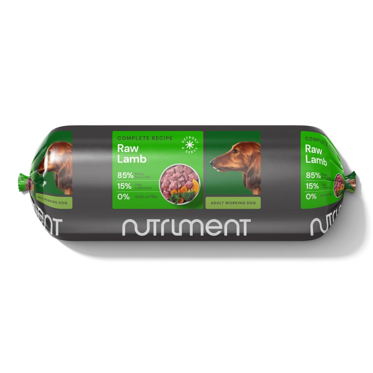 Nutriment Dog - Adult Lamb 1.4kg Chubb Stick