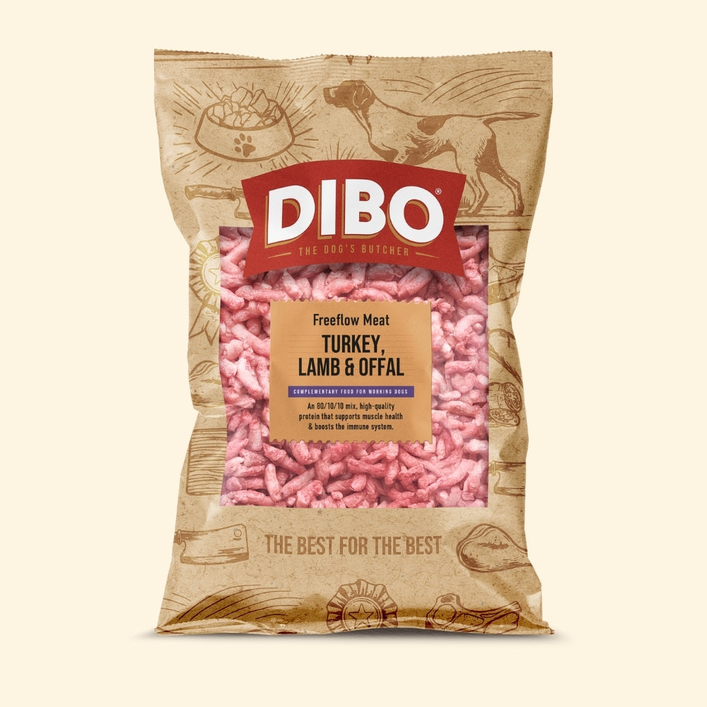 Dibo Turkey, Lamb & Offal Mince 1kg
