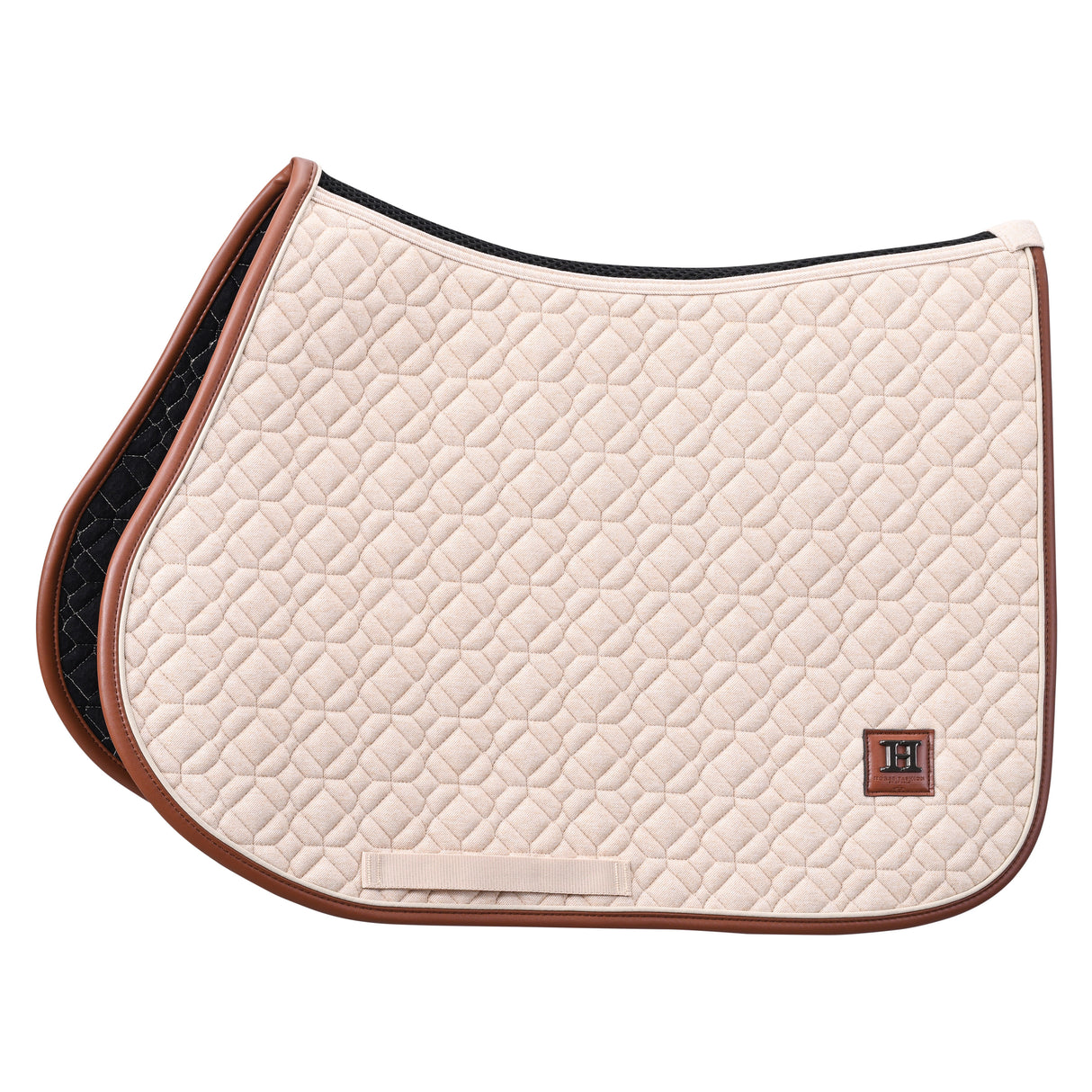 HV Polo Saddlepad HVPLuxi GP Tan Full