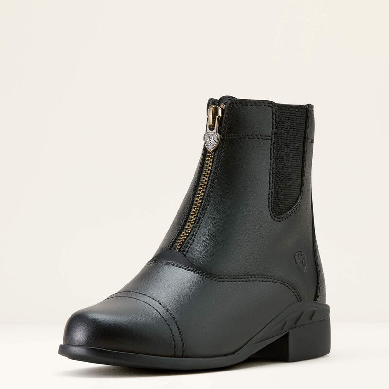 Ariat Youth Scout Zip Paddock Boot Black