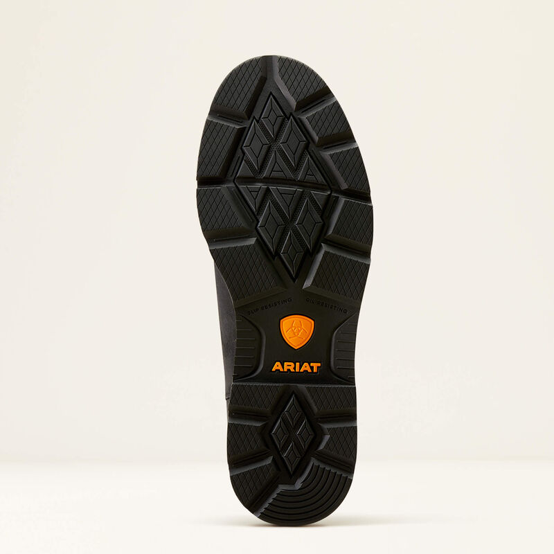 Ariat Mens Groundbreaker Chelsea H20 Steel Toe Work Boot Black