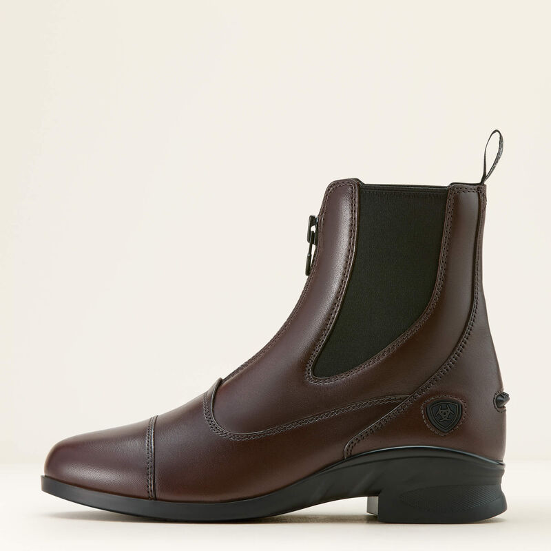 Ariat Womens Heritage Zip Paddock Boot Light Brown