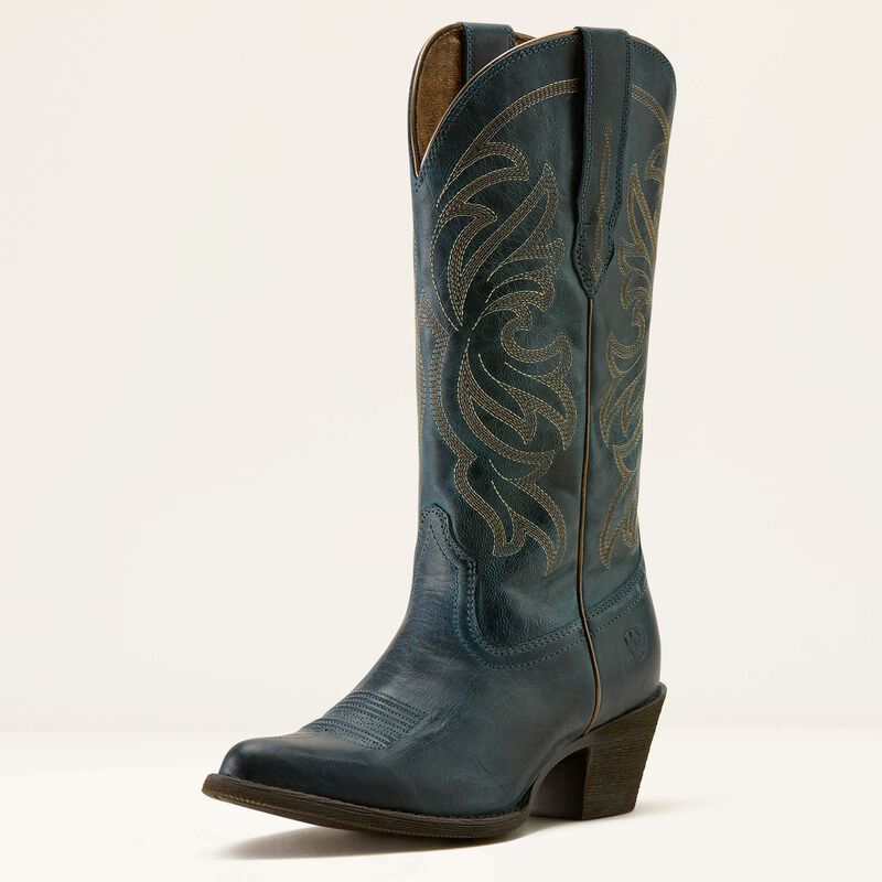 Ariat Wms Heritage J-Toe Stretchfit Western Boots Fresh Denim