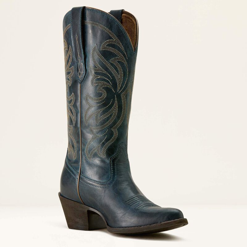 Ariat Wms Heritage J-Toe Stretchfit Western Boots Fresh Denim