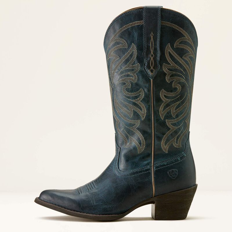 Ariat Wms Heritage J-Toe Stretchfit Western Boots Fresh Denim