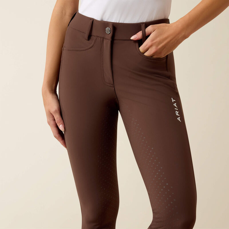 Ariat Wmns Tri Factor NT FS Breech Pommel Brown