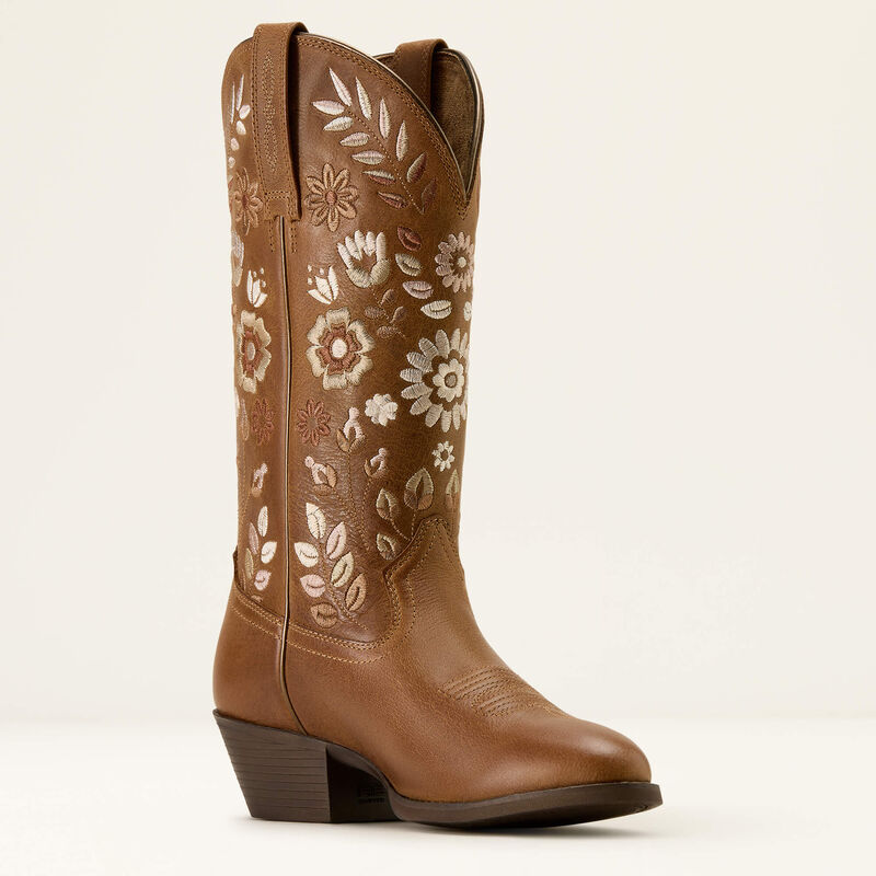 Ariat Womens Heritage Meadow R-Toe Toasty Tan