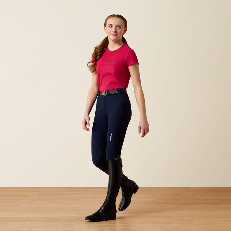 Ariat Youth The Logo SS T-Shirt Granita