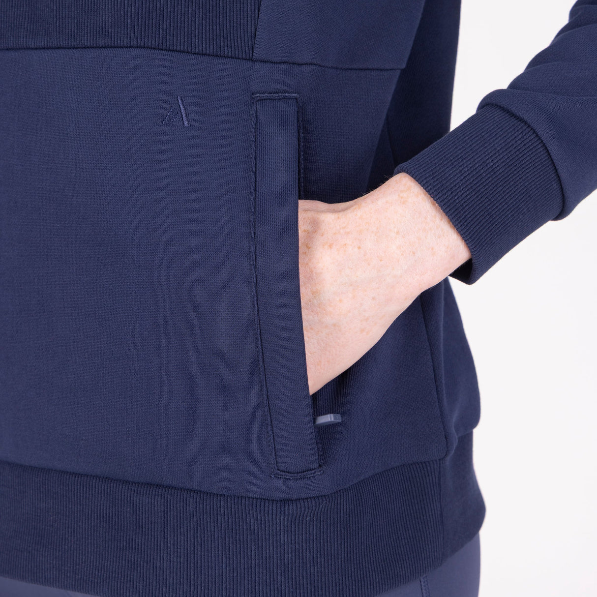 Aubrion React Quarter Zip Sweatshirt Midnight