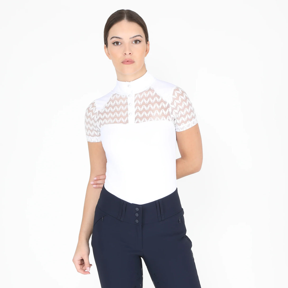 Aubrion Optima VX Show Shirt White
