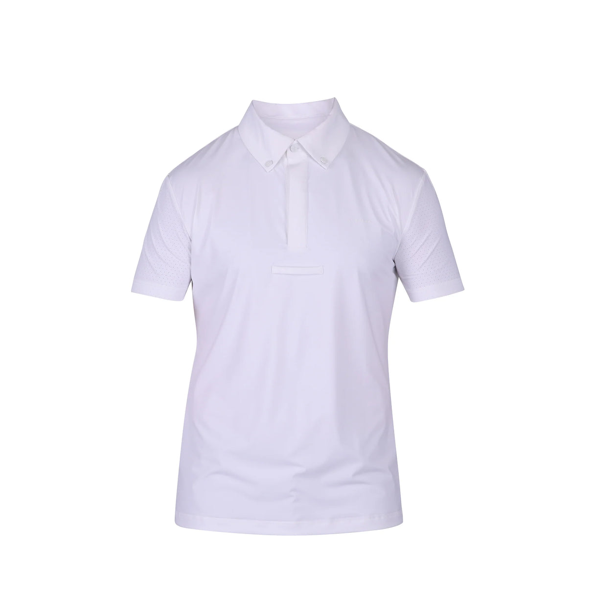 Aubrion Mens Optima MX Zip Show Shirt White