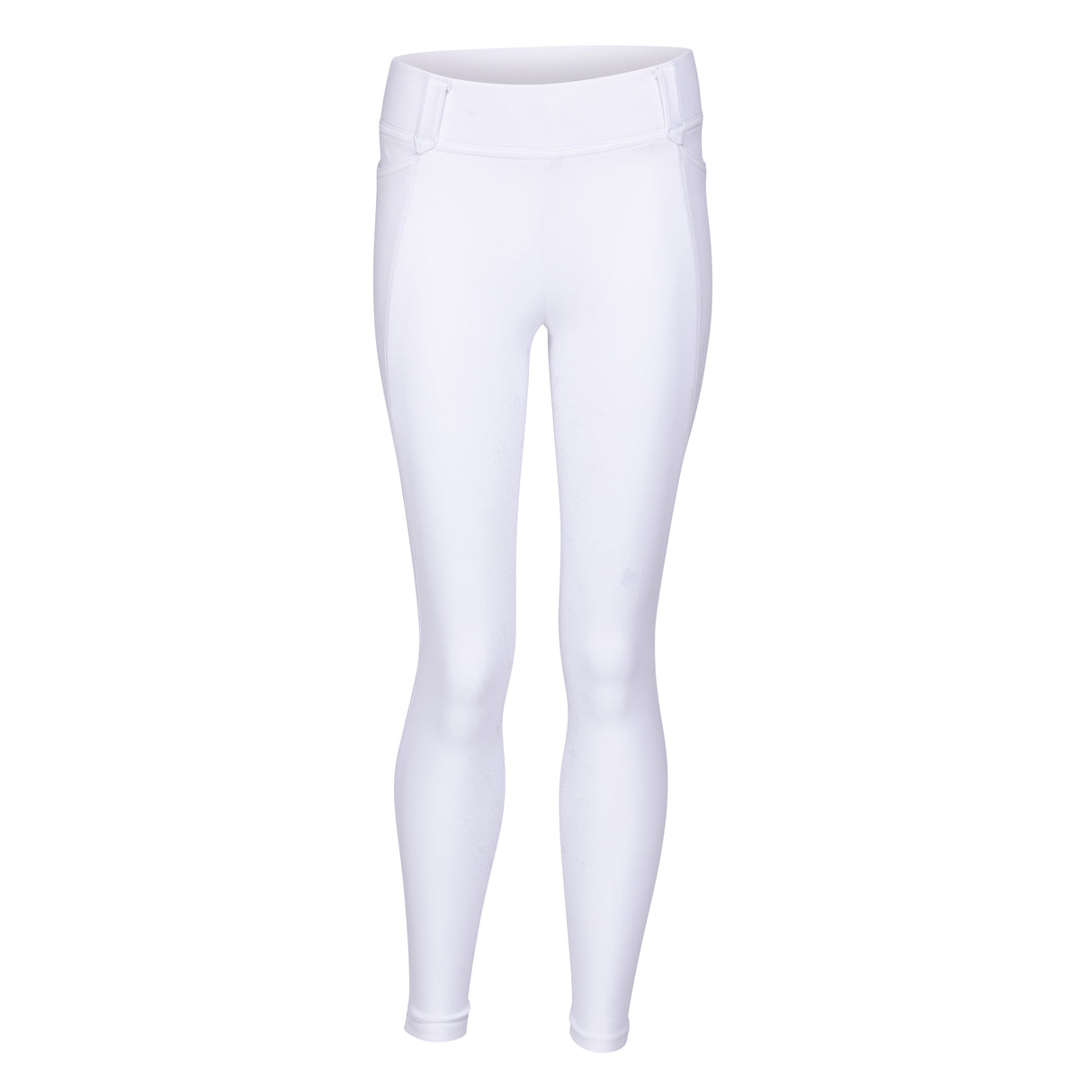 Aubrion Young Rider Optima MX Riding Tights White