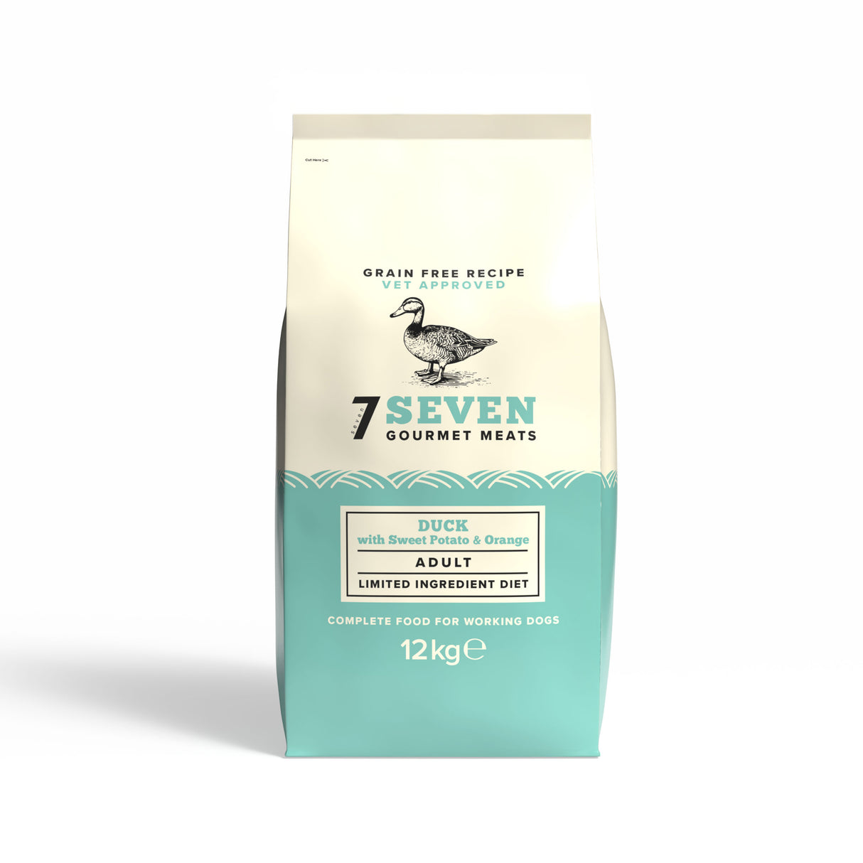 Seven Dog - Adult Duck with Sweet Potato & Orange Grain Free 12kg