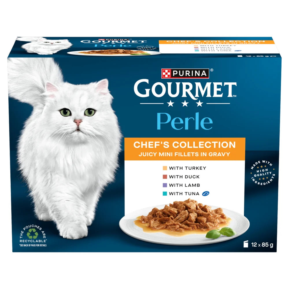 Gourmet Perle Chef's Collection Mini Fillets in Gravy 12x85g
