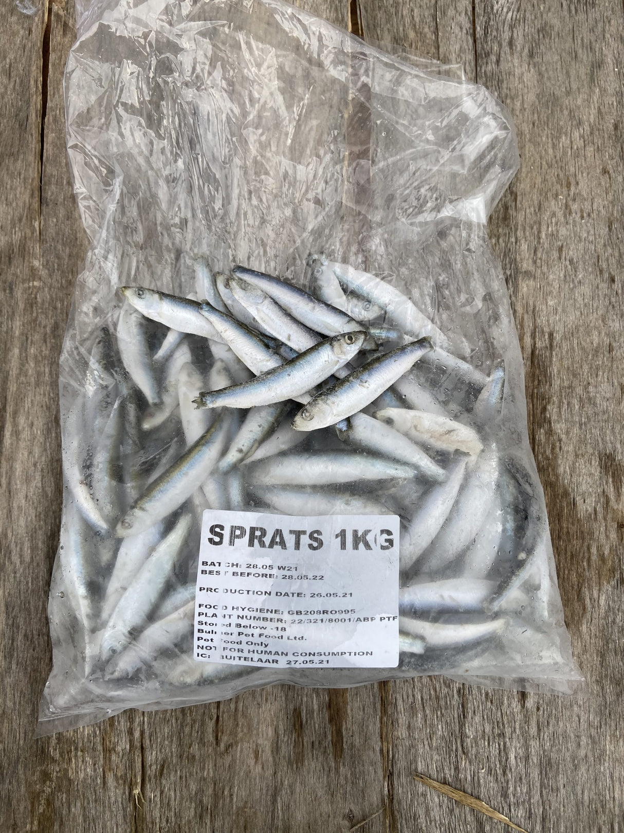 Bulmer Sprats 1kg