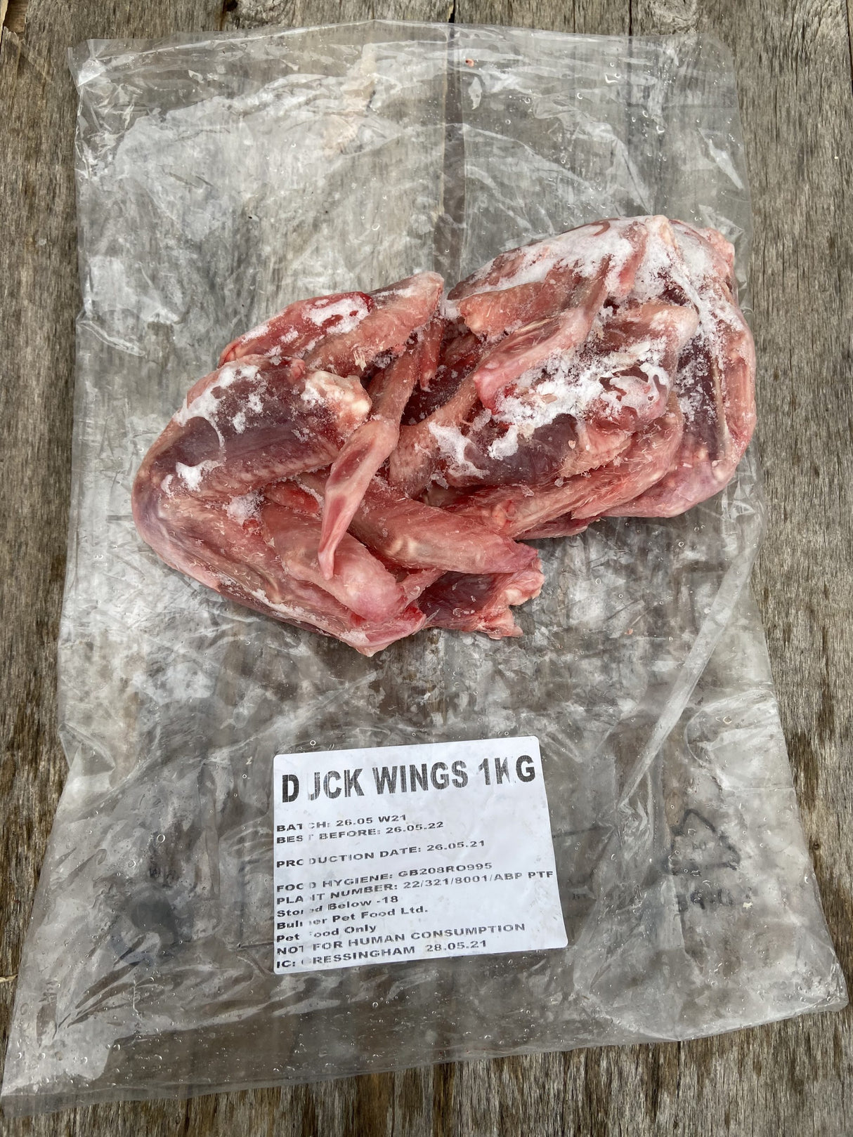 Bulmer Duck Wings 1kg
