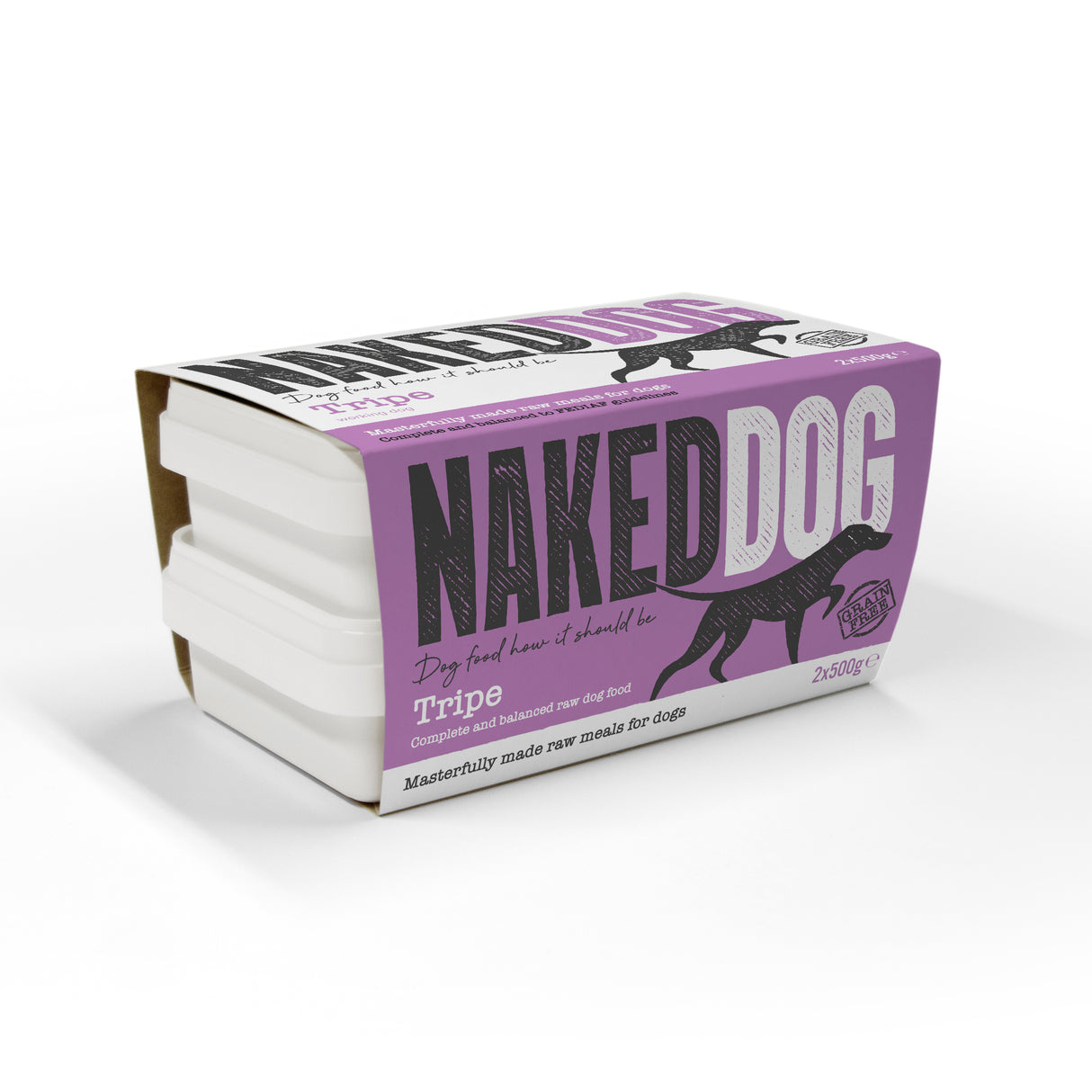 Naked Dog Original Tripe 2x500g