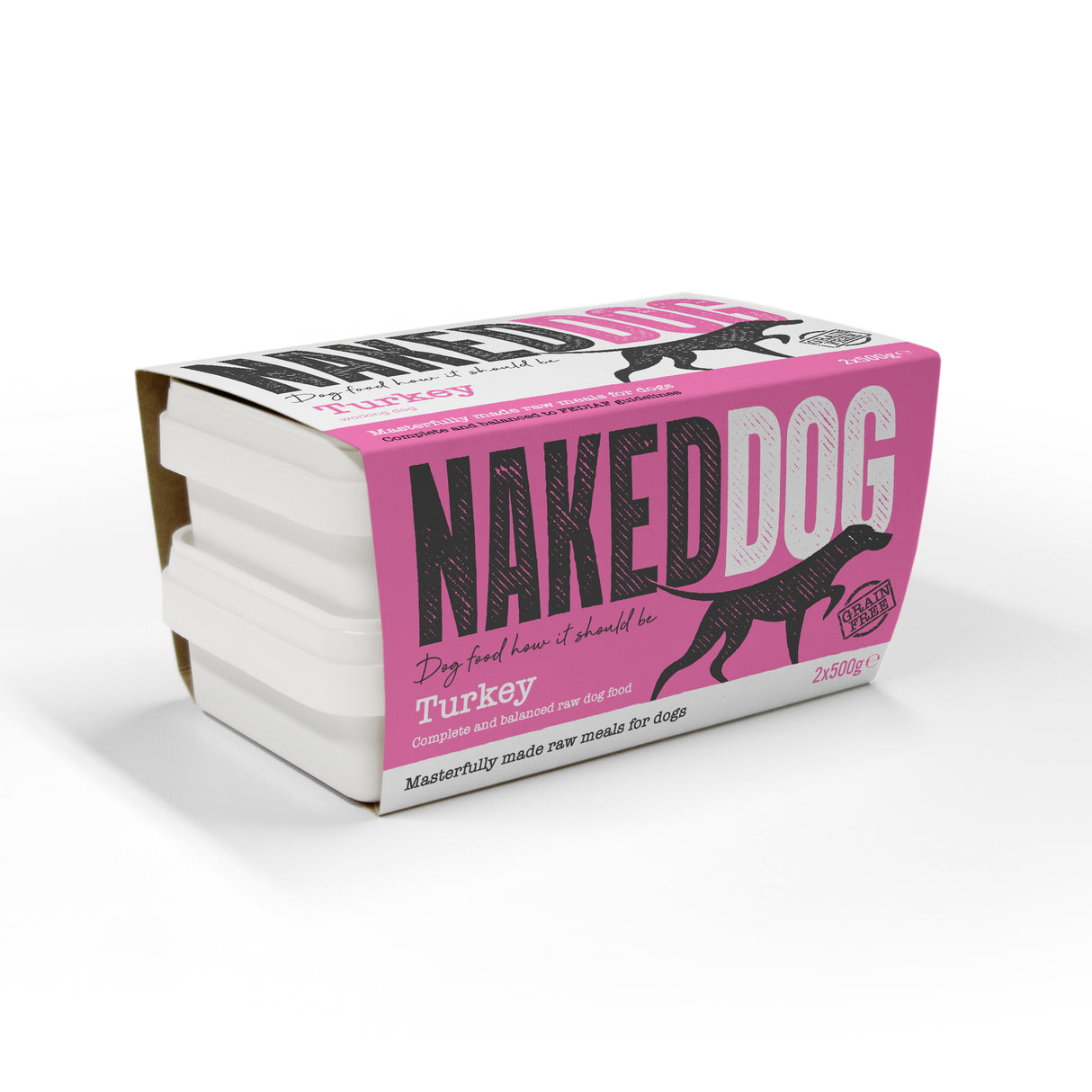 Naked Dog Original Turkey 2x500g