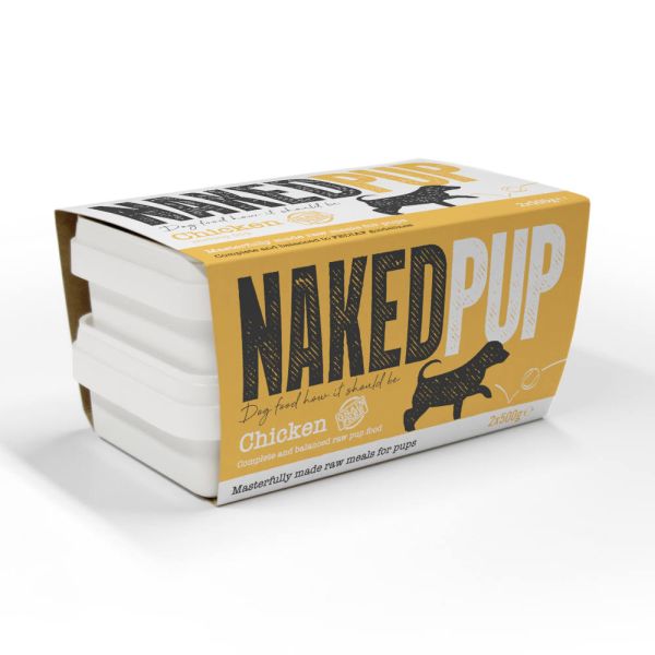 Naked Dog Puppy Chicken 2x500g