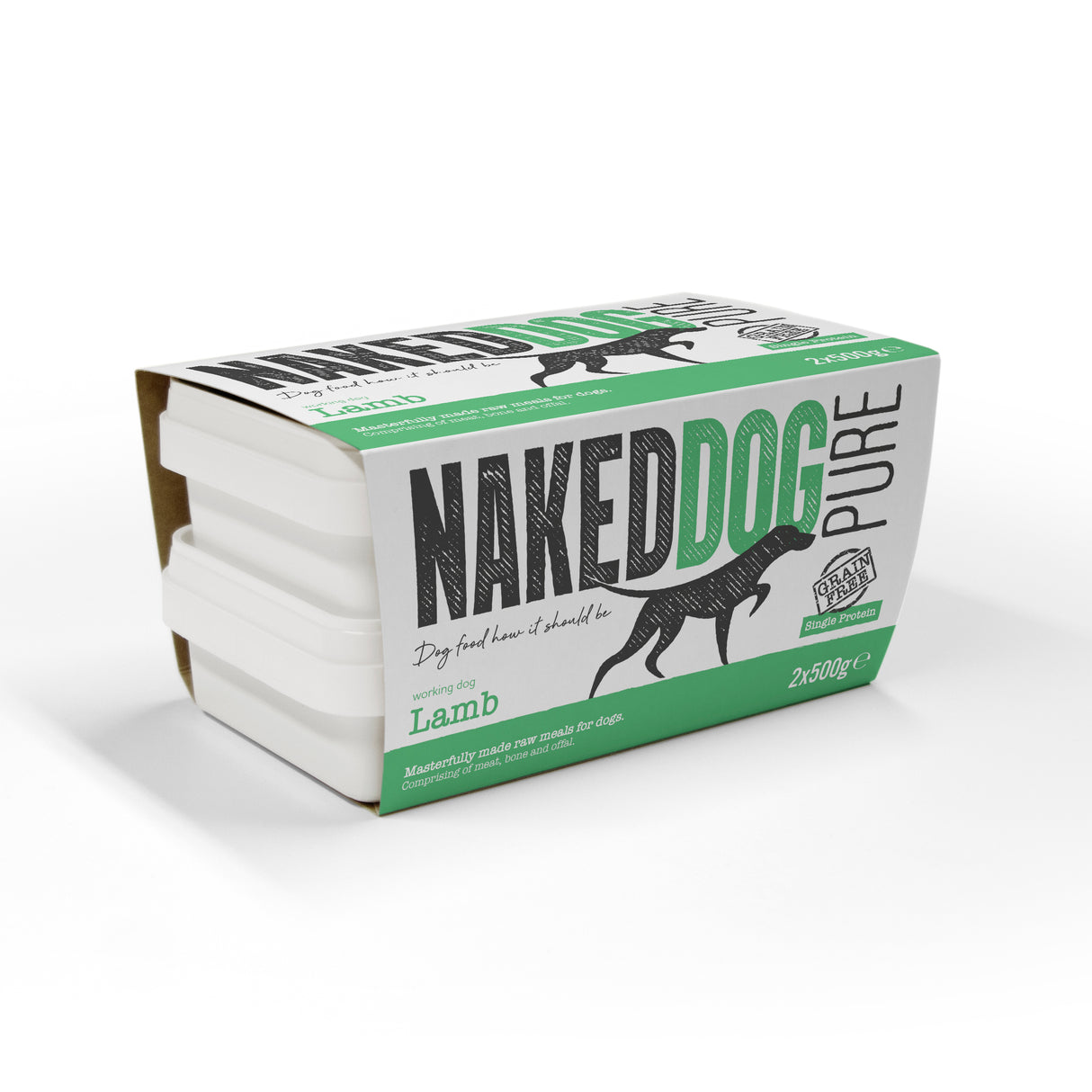 Naked Dog Pure Lamb 2x500g