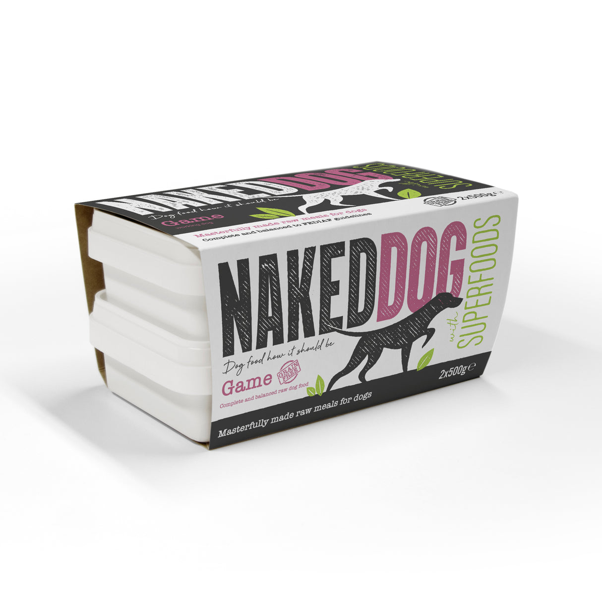 Naked Dog Superfood Game 2x500g