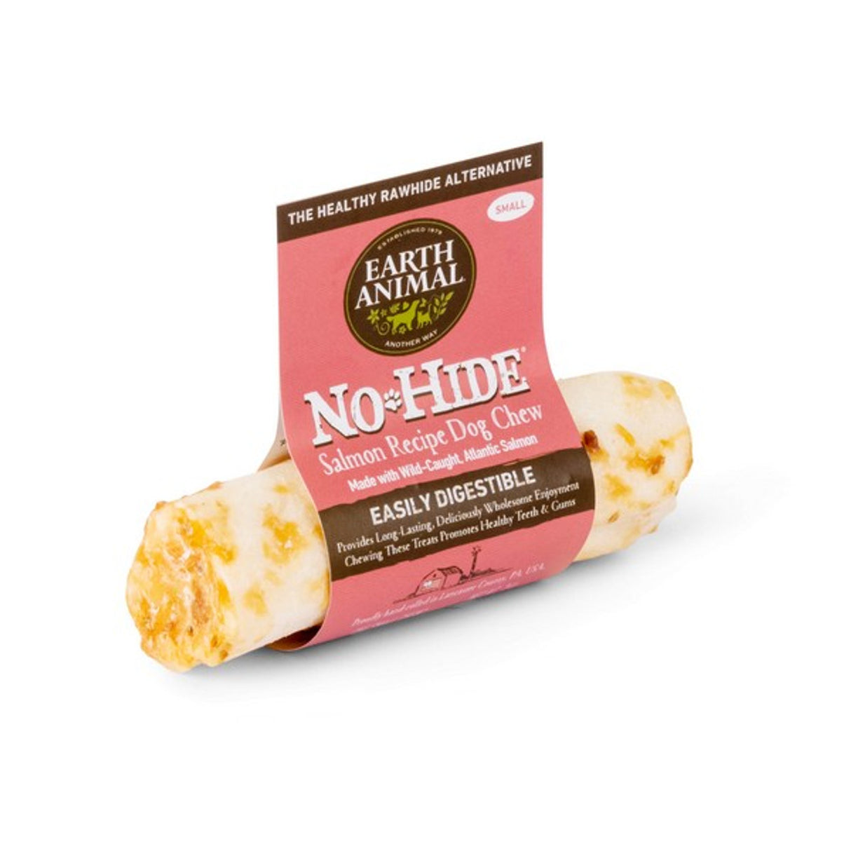 Earth Animal No Hide Salmon One Small Chew 34g