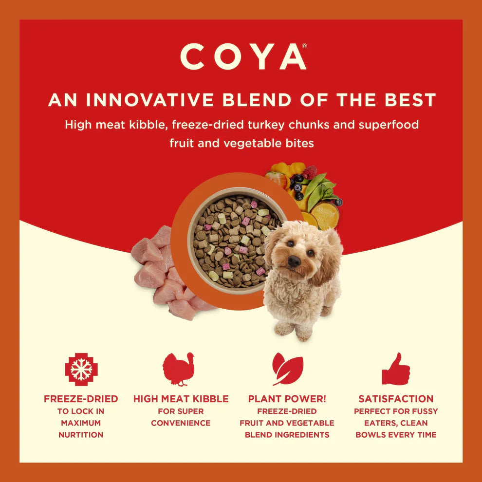 Coya Kibble Plus Adult Turkey 1.5kg