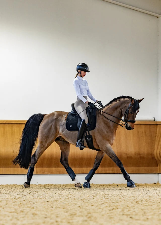Woof Wear Elite Comfort Plus Saddle Pad DR Black Cob