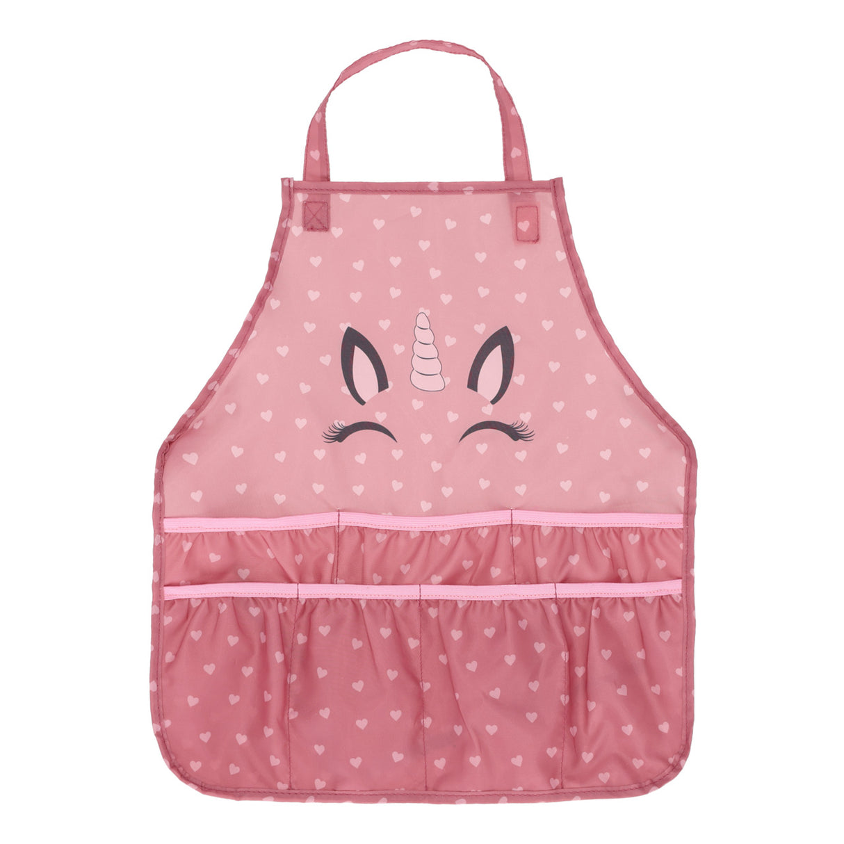 QHP Grooming Apron Unicorn Pink