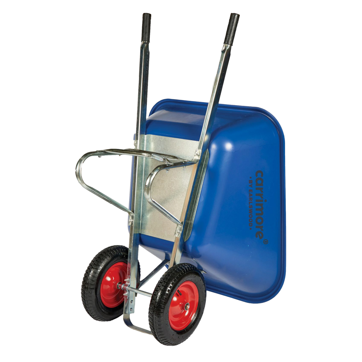 Carrimore Twin Wheel Wheelbarrow Puncture Proof 200L - Blue