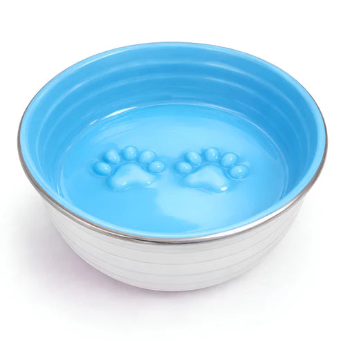 The Buffalo Co. Poppy Collection Dog Bowl