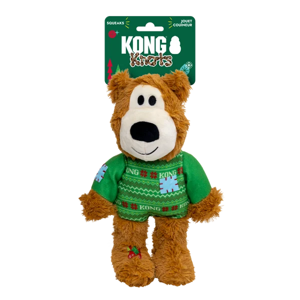 Kong Christmas Wild Knots Bear M/L