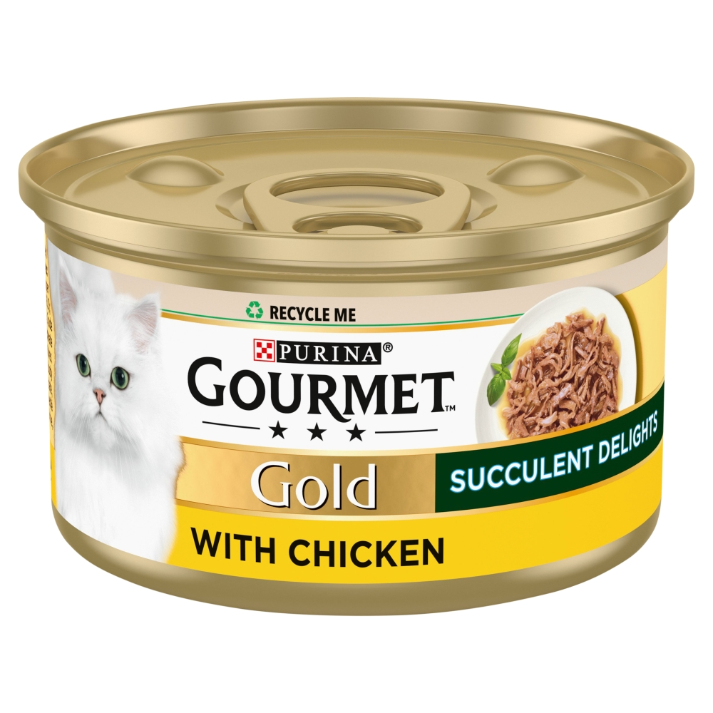 Gourmet Gold Succulent Delights With Chicken 85g