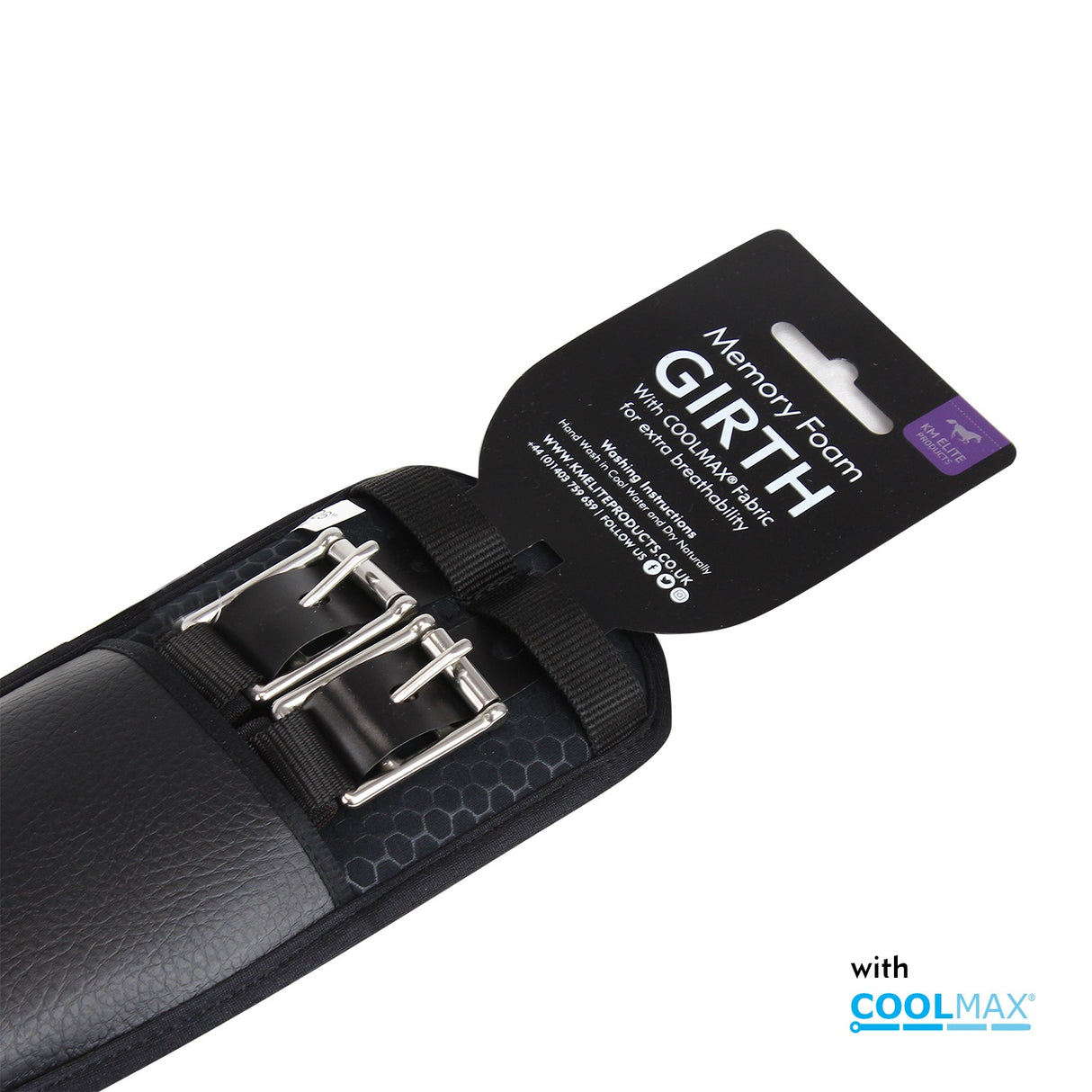 KM Elite Memory Foam Dressage Girth
