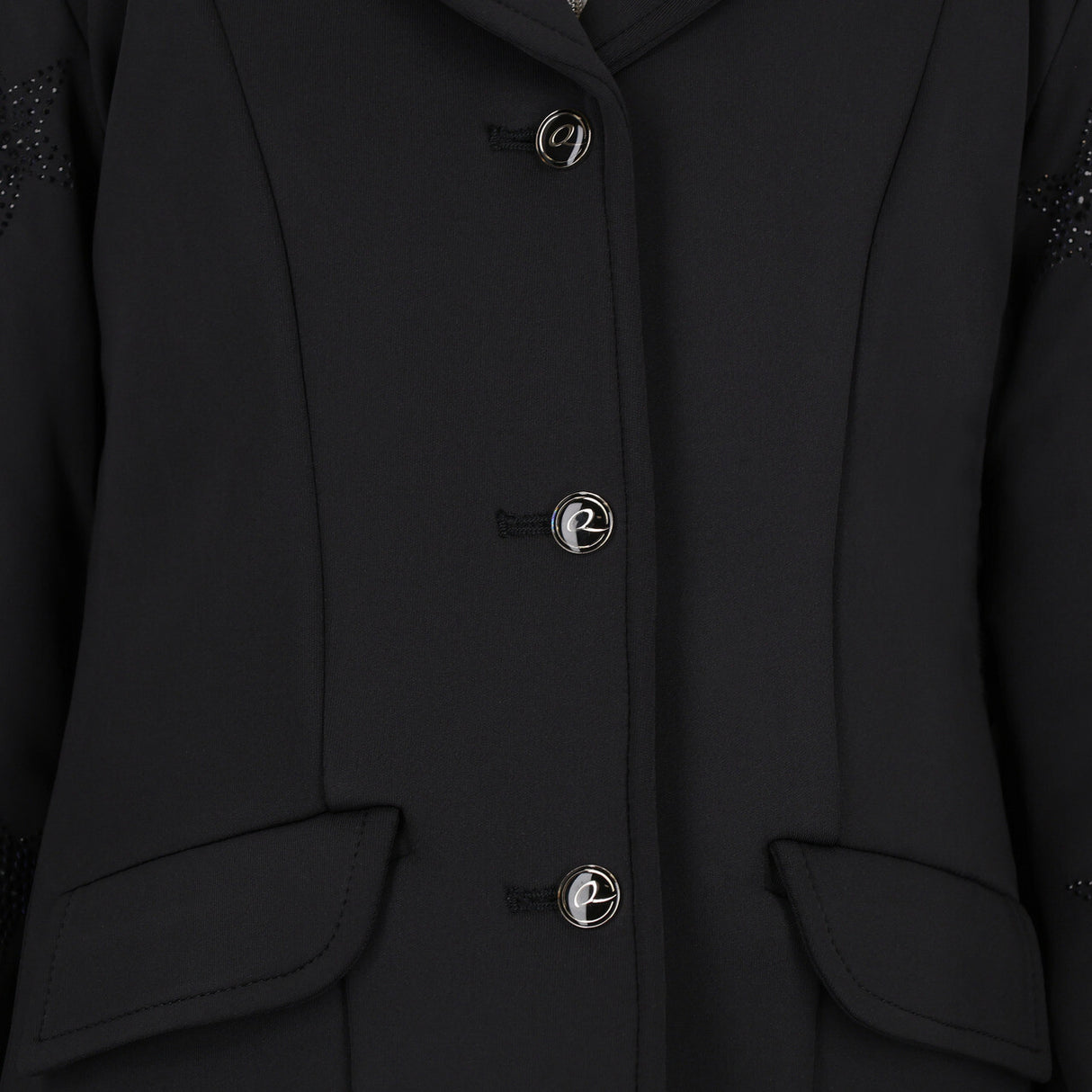 QHP Junior Competition Jacket Jipp Black