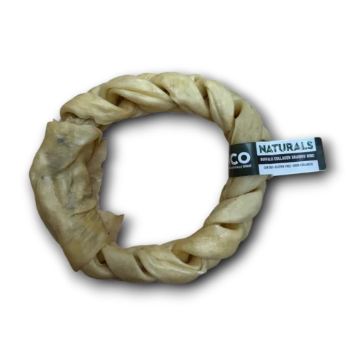 Anco Naturals Giant Buffalo Collagen Braided Ring