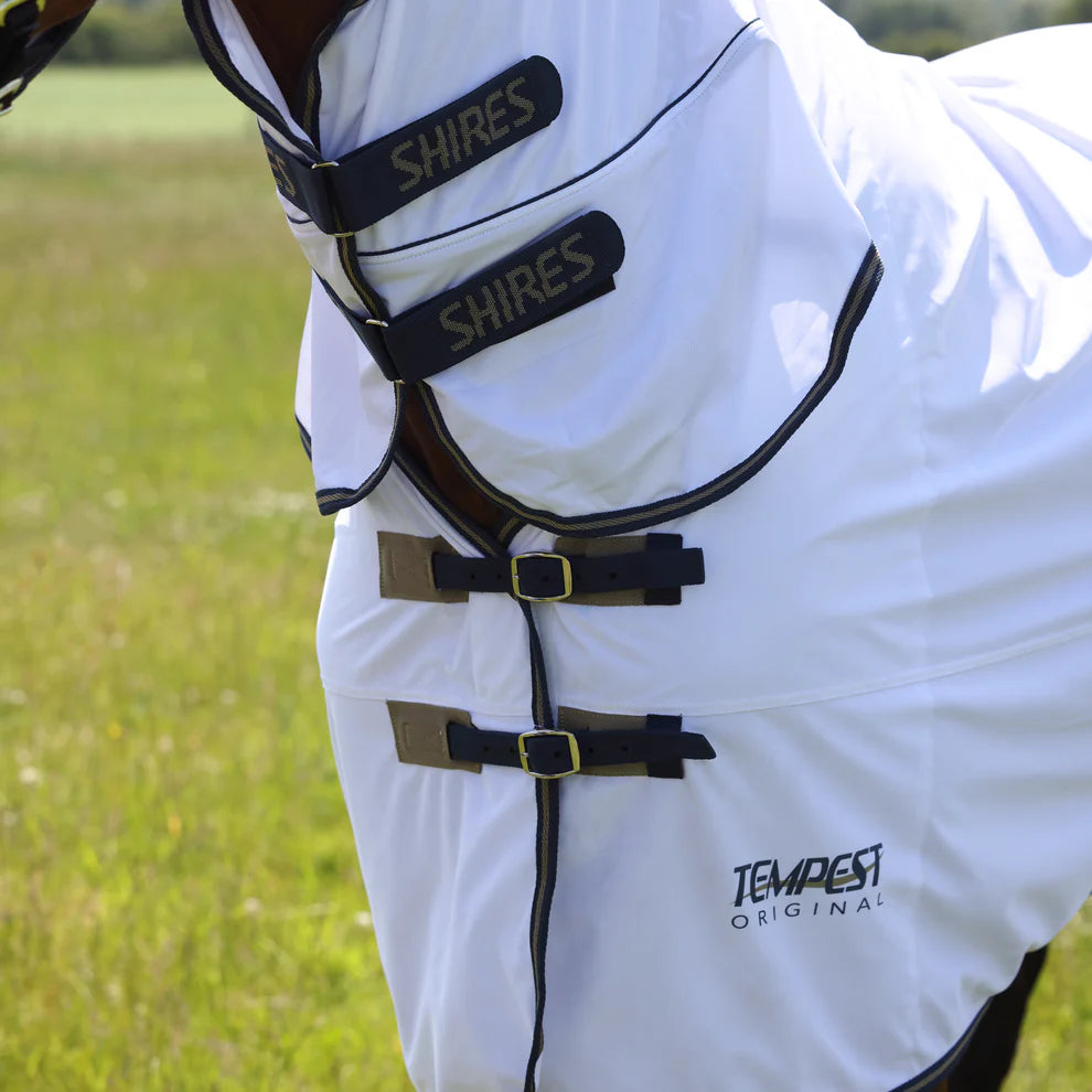 Shires Tempest Original Fly Combo Rug White / Navy