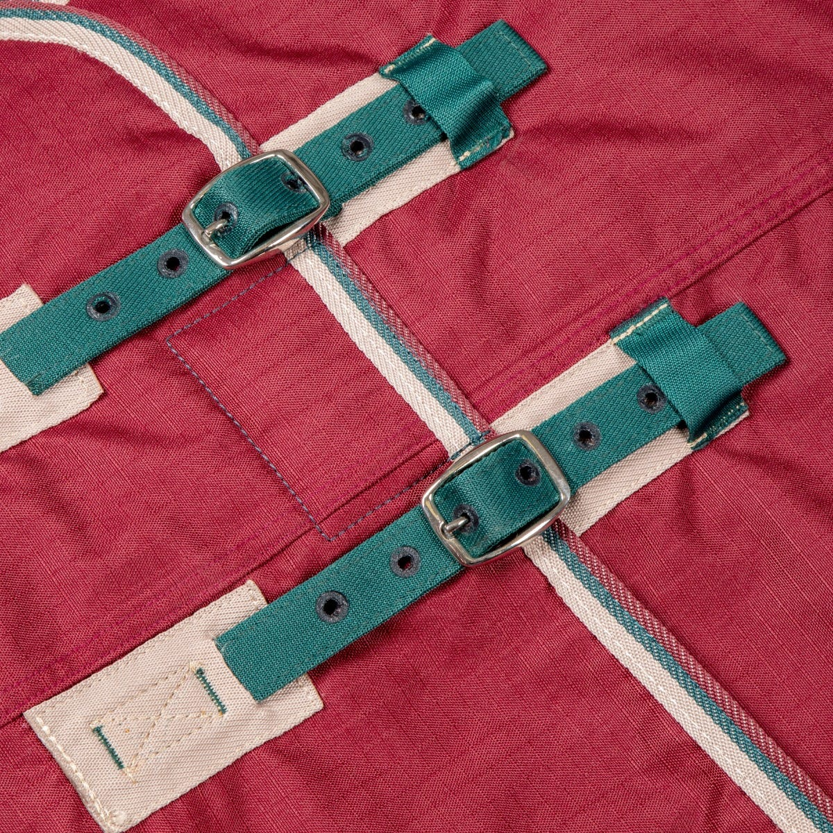 Shires Tempest Original 200g Combo Turnout Rug Maroon