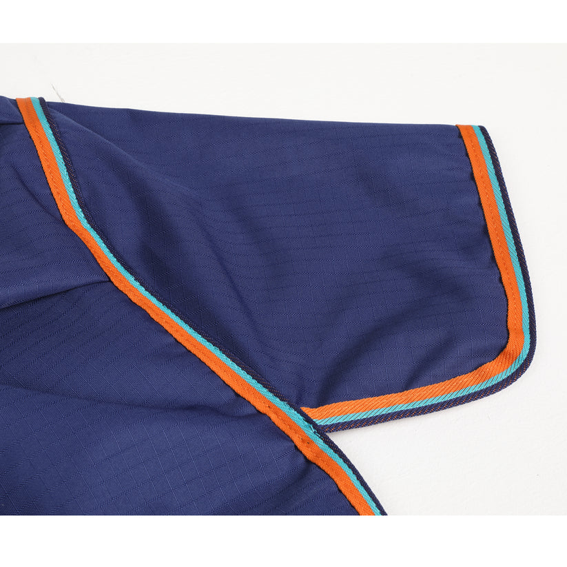 Shires Tempest Original 100g Turnout Combo Rug Navy Blue
