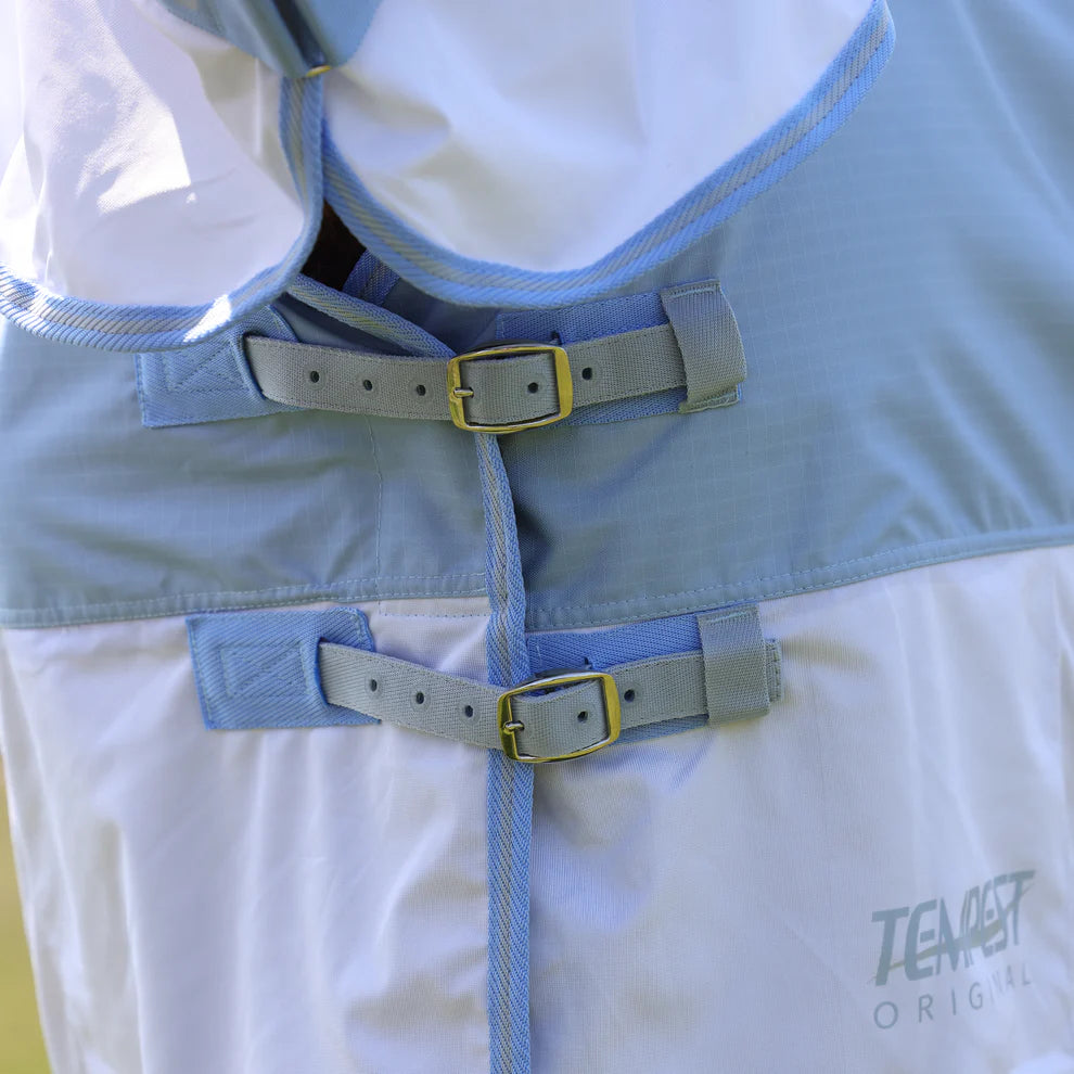 Shires Tempest Original Waterproof Fly Rug Pale Blue