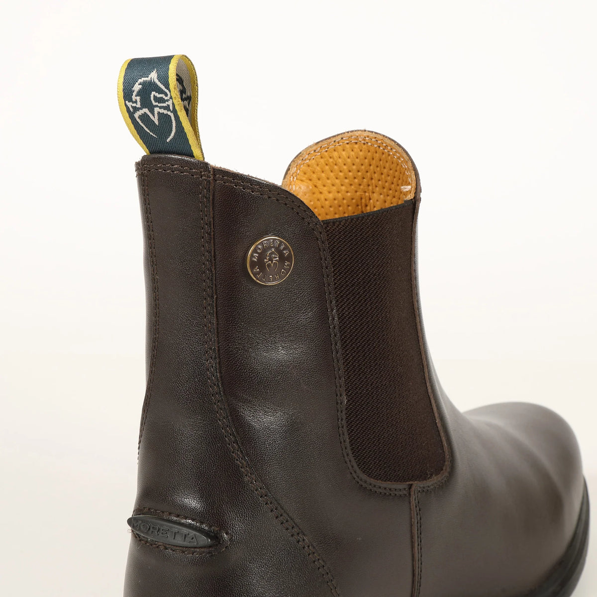 Shires Moretta Childs Lucilla Leather Jodhpur Boots Brown