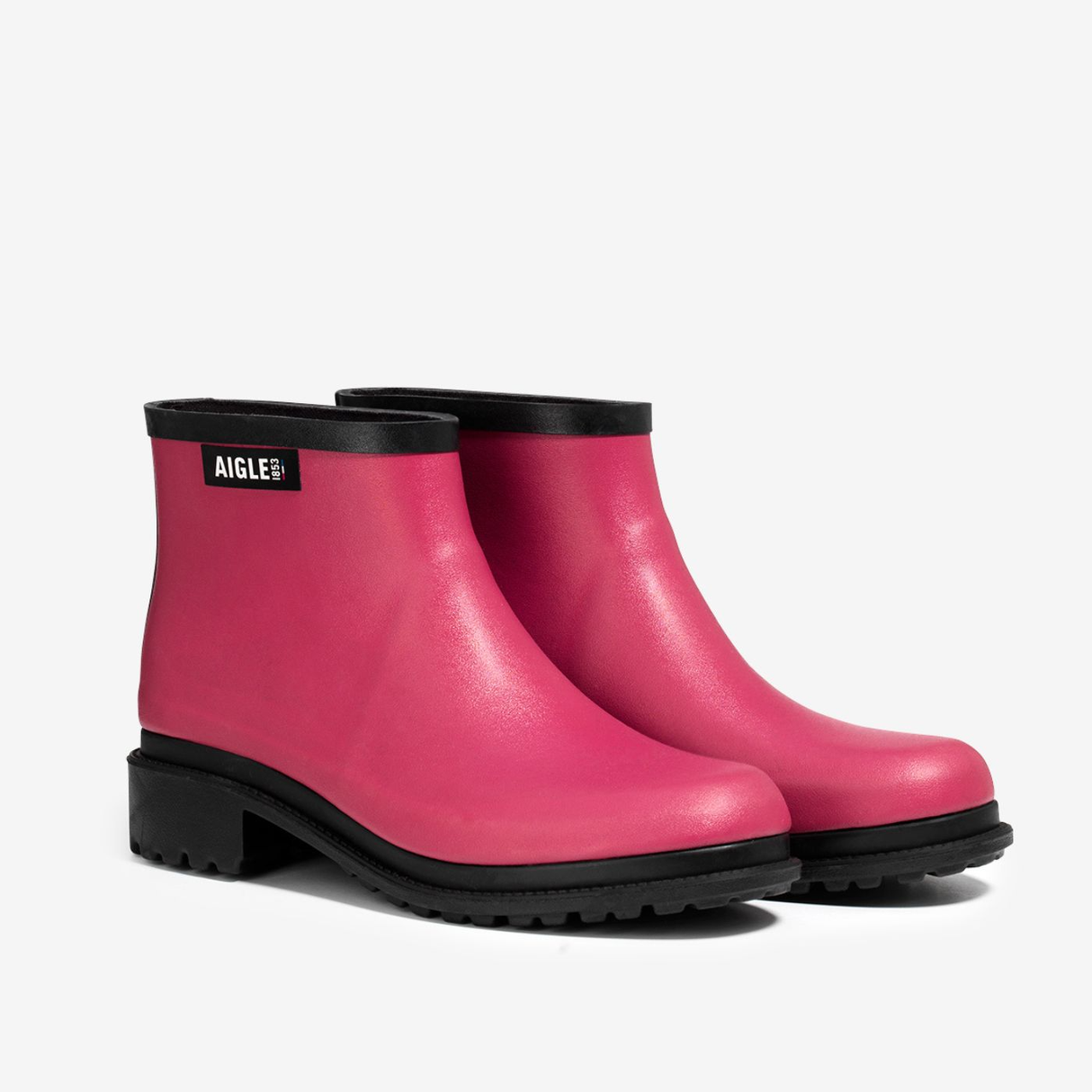 Aigle Fulfeel Low Raspberry