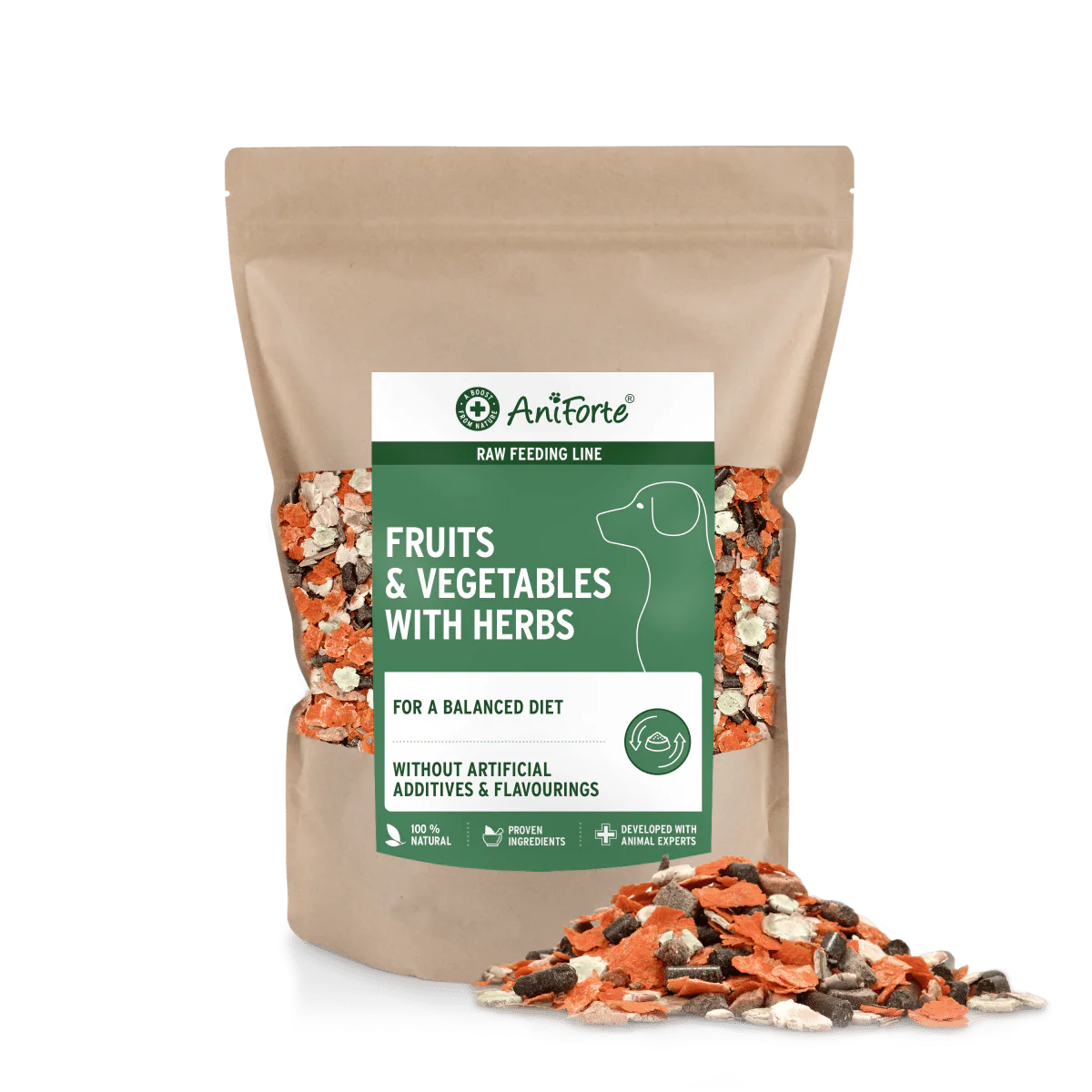 Aniforte Fruit & Vegetable Flakes with Herbs 1kg